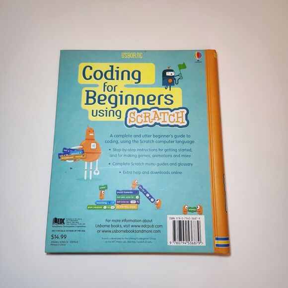 Usborne Set of 3 Computers and Coding Books Homeschooling STEM Education Scratch - Picture 5 of 8